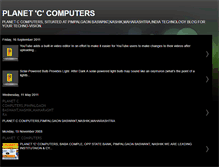 Tablet Screenshot of planetccomputers.blogspot.com