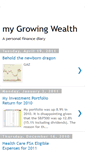 Mobile Screenshot of mygrowingwealth.blogspot.com