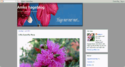 Desktop Screenshot of amkshage.blogspot.com