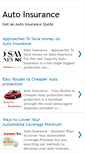 Mobile Screenshot of insuranceauto-jacky.blogspot.com