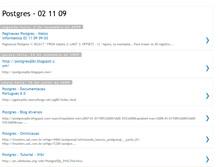 Tablet Screenshot of amarildopostgres.blogspot.com
