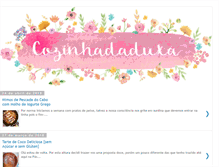 Tablet Screenshot of cozinhadaduxa.blogspot.com
