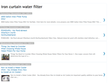 Tablet Screenshot of ironcurtainwaterfilter.blogspot.com