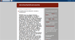 Desktop Screenshot of derechourbanisticoencanarias.blogspot.com
