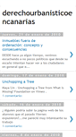Mobile Screenshot of derechourbanisticoencanarias.blogspot.com