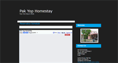 Desktop Screenshot of pakyophomestay.blogspot.com