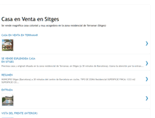 Tablet Screenshot of casaenventaensitges.blogspot.com