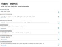 Tablet Screenshot of dagensparentes.blogspot.com
