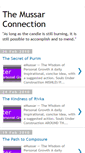 Mobile Screenshot of mussarconnection.blogspot.com