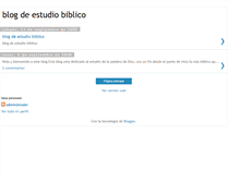 Tablet Screenshot of elestudiodeunavidanueva.blogspot.com