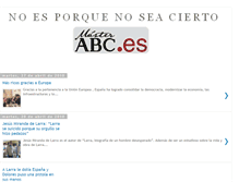 Tablet Screenshot of noesporquenoseacierto.blogspot.com