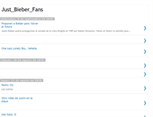 Tablet Screenshot of justbieberfansmex.blogspot.com