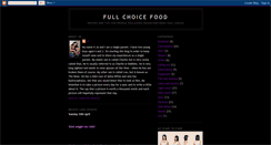 Desktop Screenshot of fullchoicefood.blogspot.com