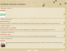 Tablet Screenshot of bcowonders.blogspot.com