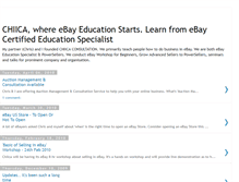 Tablet Screenshot of chiicaconsultations.blogspot.com