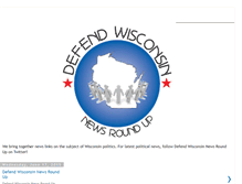 Tablet Screenshot of defendwisconsin.blogspot.com