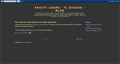 Desktop Screenshot of fruity-loops.blogspot.com