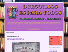 Tablet Screenshot of burguillosesparatodos.blogspot.com