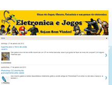 Tablet Screenshot of eletronicaejogos.blogspot.com