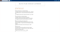Desktop Screenshot of bluefilmindianactress.blogspot.com