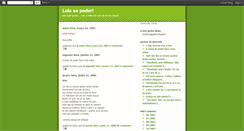 Desktop Screenshot of lolasemdormir.blogspot.com