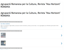 Tablet Screenshot of comunitatearomaneascainvalencia.blogspot.com