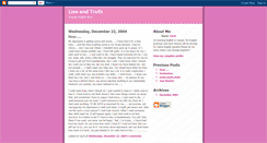 Desktop Screenshot of liesandtruth.blogspot.com