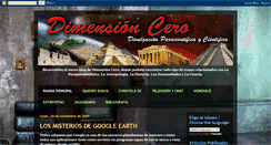 Desktop Screenshot of dimensioncerortv.blogspot.com