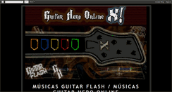 Desktop Screenshot of guitarheroonlinex.blogspot.com