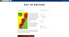 Desktop Screenshot of eatinbeijing.blogspot.com