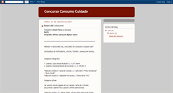 Desktop Screenshot of concursoconsumocuidado.blogspot.com