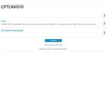 Tablet Screenshot of ciftlikkoyu.blogspot.com