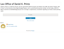 Tablet Screenshot of danielprintz.blogspot.com