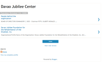 Tablet Screenshot of davaojubileecenter.blogspot.com