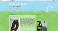 Desktop Screenshot of cosmicmummy.blogspot.com