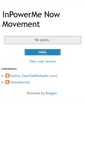 Mobile Screenshot of inpowermenow.blogspot.com