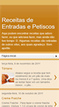 Mobile Screenshot of entradas-receitas.blogspot.com