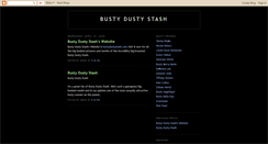 Desktop Screenshot of bustydustystash.blogspot.com