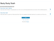 Tablet Screenshot of bustydustystash.blogspot.com