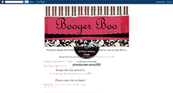 Desktop Screenshot of boogerbooproductions.blogspot.com