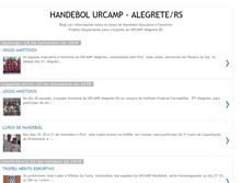 Tablet Screenshot of handebolurcamp.blogspot.com