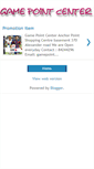 Mobile Screenshot of gamepointcenter.blogspot.com