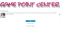 Tablet Screenshot of gamepointcenter.blogspot.com