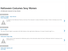 Tablet Screenshot of halloweensexy.blogspot.com