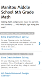 Mobile Screenshot of msms6thmath.blogspot.com