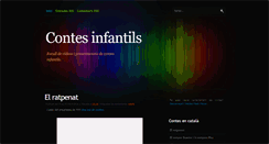 Desktop Screenshot of contesinfantils-claudigital.blogspot.com