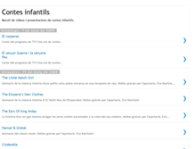 Tablet Screenshot of contesinfantils-claudigital.blogspot.com