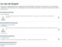 Tablet Screenshot of lecoindegespoir.blogspot.com