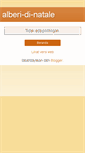 Mobile Screenshot of alberi-di-natale.blogspot.com