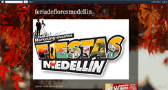 Desktop Screenshot of feriadefloresmedellin2011.blogspot.com